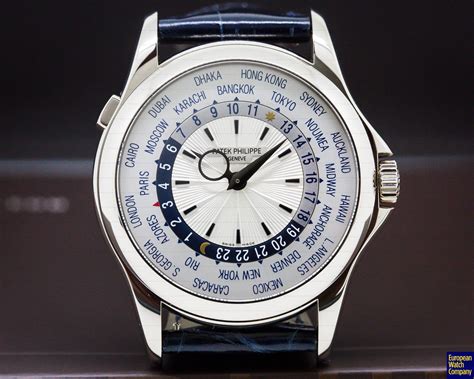 patek philippe 18k white gold.